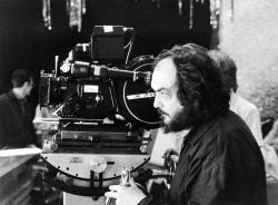 trash-fuckyou:  Kubrick on the set of THE SHINING 