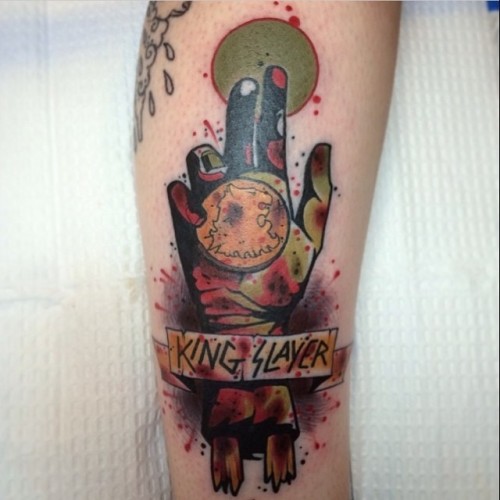 totallybombtits:  My legs are filling up nicely!  Done by Wes Schulz at Dreams Collide in Lancaster, PA 
