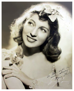 Mary Miles  Vintage 50’s-era promo photo personalized to Burlesque