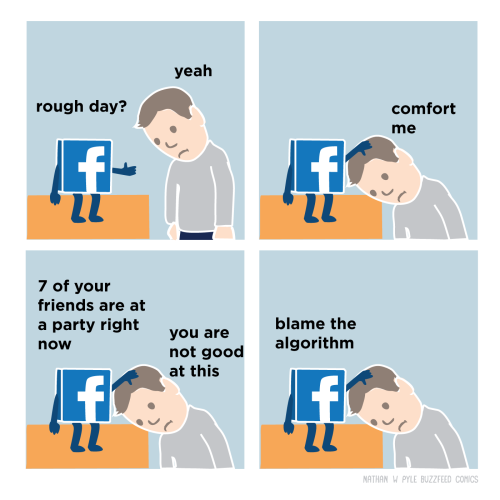 buzzfeed:amroyounes:Blame the algorithmBy @nathanwpyle for @buzzfeedcomics.