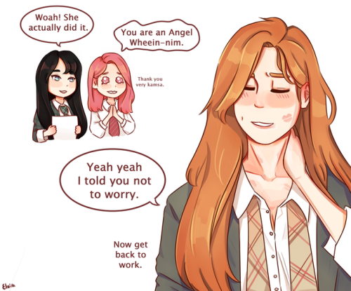 Boss is feared by everyone, except Wheein ❤️ (Hwasa was going to approve yongsun&rsquo;s request