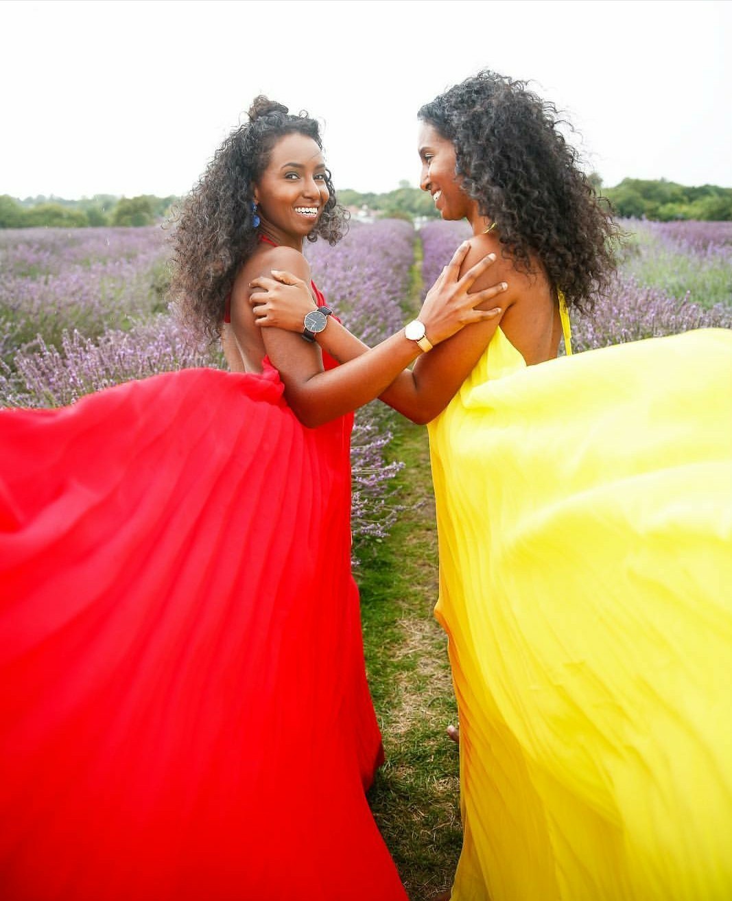 welovenappyhair:  Ethiopian &amp; Eritrean Twins @being__her
