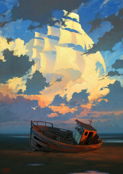 asylum-art:  Awesome Digital Paintings  by Artem Rhad Cheboha RHADS (Artyom) on deviantART, on Behance   