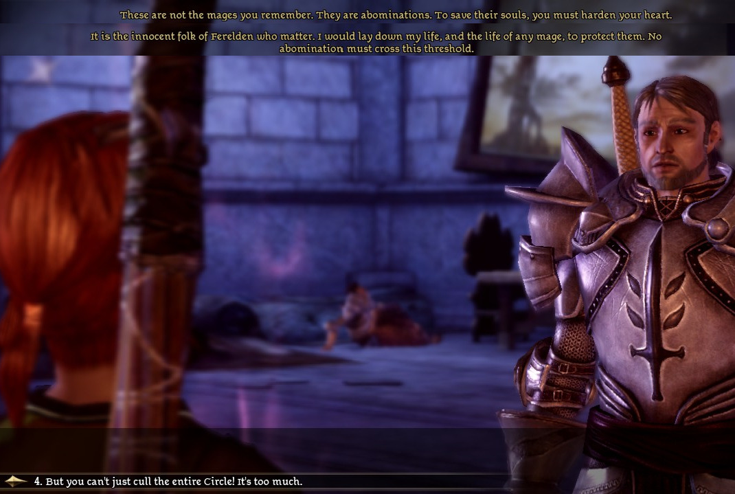 Dragon Age 4 Should Learn From Origins' Mage And Templar Circle Quest