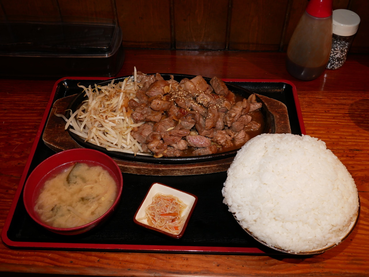 趣味は食べ歩き 上州屋 藤沢本町 サイコロステーキ定食w ご飯大盛り 18年最後の食べ歩き 趣味は食べ歩き 上州屋 藤沢本町 サイコロステーキ定食w ご飯大盛り 18年最後の食べ歩き