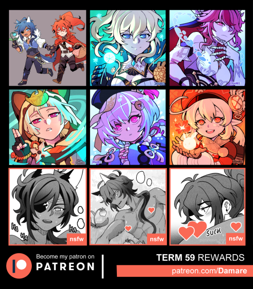 Rewards are up and ready to download! Big thank you to all my patrons ❤️As a patron you get all high