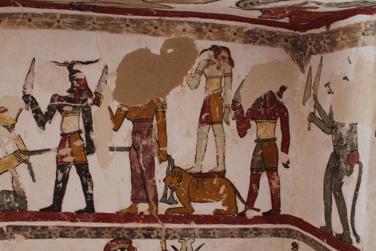intaier:  Dakhla oasis, Petosiris tomb* roman/egyptian mix of art style is totally