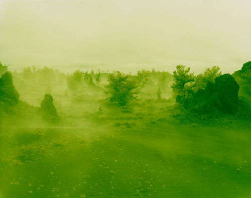 newyorker:  How do we measure humans’ impact on the earth? “Climate Vortex Sutra,” by the photographer David Benjamin Sherry, presents pristine landscapes in unnatural hues to suggest our distortive geological footprint. Photographs courtesy David