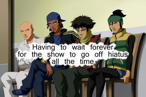 Young Justice fans problem #216: Having to wait forever for the show to go off hiatus all 