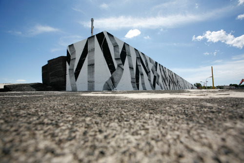 Mural in the port of Giardini Naxos, Sicily for Emergence Festival.Acrylic on wall 200 x 4mphotos Di