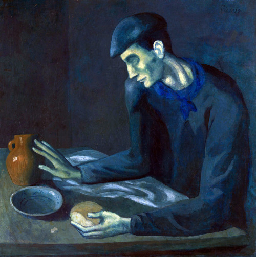 The Blind Man&rsquo;s MealArtist: Pablo Picasso Year: 1903 Type: Oil on canvas