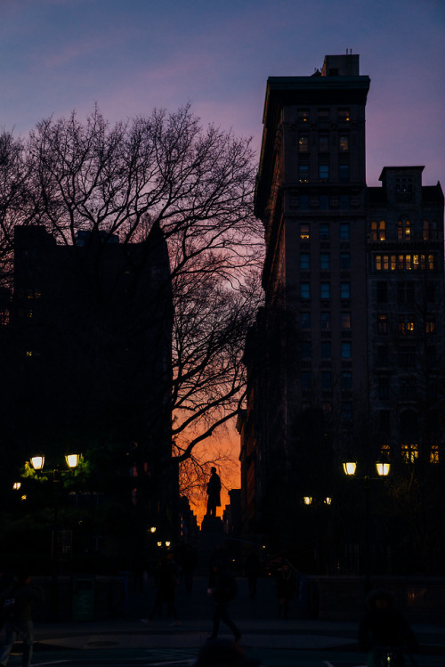 now-youre-cool: Sunset in New York  on instagram