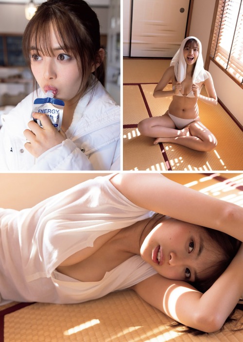 kyokosdog: Mori Hinami 森日菜美, Weekly Playboy 2021.04.19 No.16 歳/Age: 20身長/Height: 164cmB? - W? -