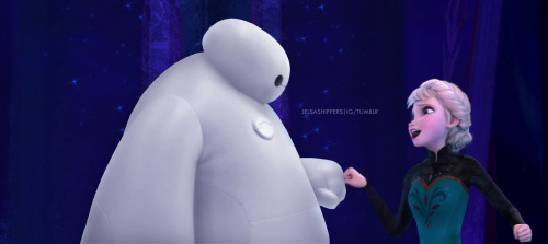 jelsashippers:Elsa+Baymax