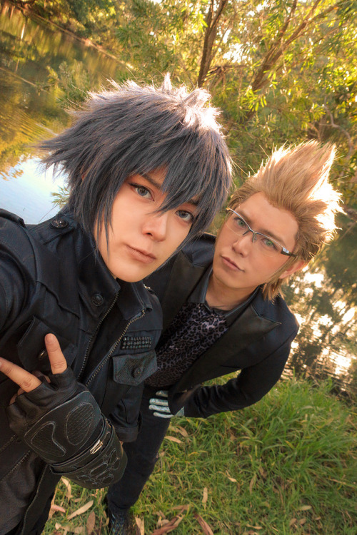 Talk about backseat fishingFinal Fantasy XV cosplayNoctis ◆ Jin @jin.behindinfinity Ignis 