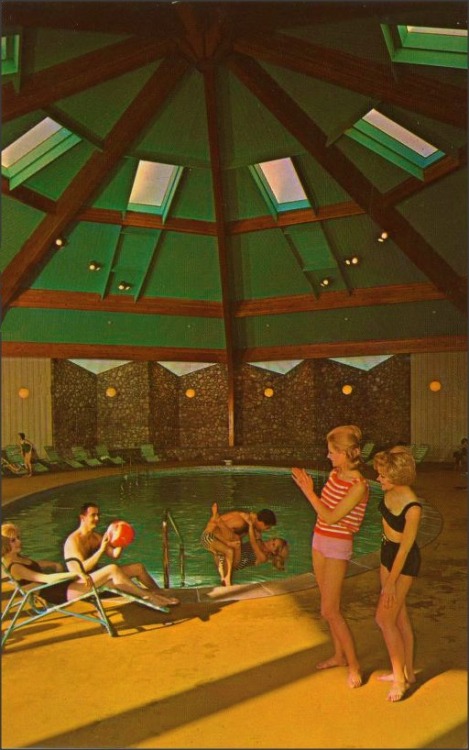 Indoor Pool at Tamarack LodgeGreenfield Park, NY