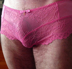 gaynnylons:  myfavpantymn:  Two different styles of panties from the same range.  He looks wonderful in both  this is nice 