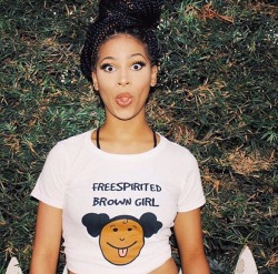 afro-arts:  Freespirited Brown Girl  teespring.com/freespirit