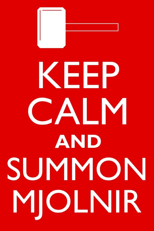 herochan:  Comic Book ‘Keep Calm’ Posters Created by Neil Kristian 