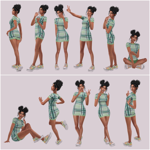 honeyssims4: HoneysSims4 [HS4] Girls, girls, girls ♪♫ (requested)You get:11 single poses + all in on