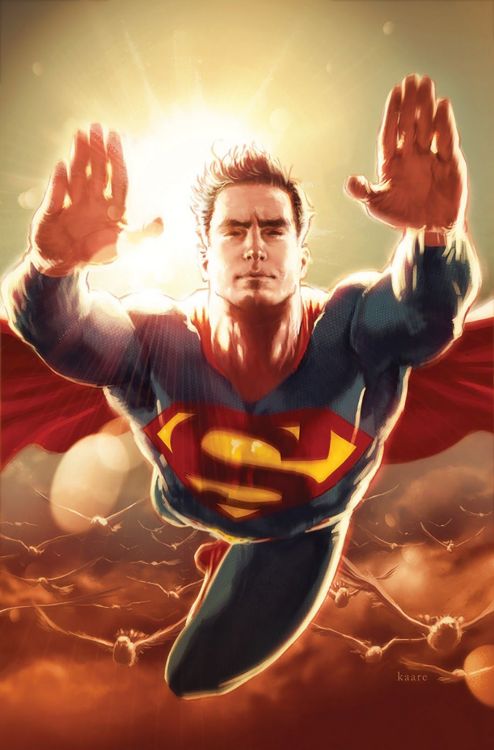 jetslay:  DC Super-Heroes by Kaare Andrews.