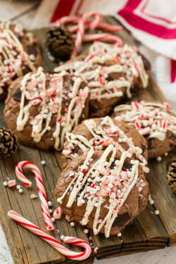 nom-food:  Peppermint bark cookies