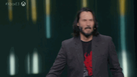 howling-techie:Have a Keanu enthusiastically pointing at your profile pic!