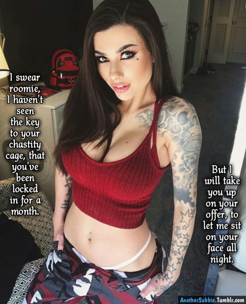 Femdom Chastity Captions, Cum Denial porn pictures