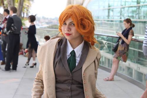 princesselizabethcomstock:  The Physicist Rosalind Lutece at San Diego Comic Con I had so much fun c