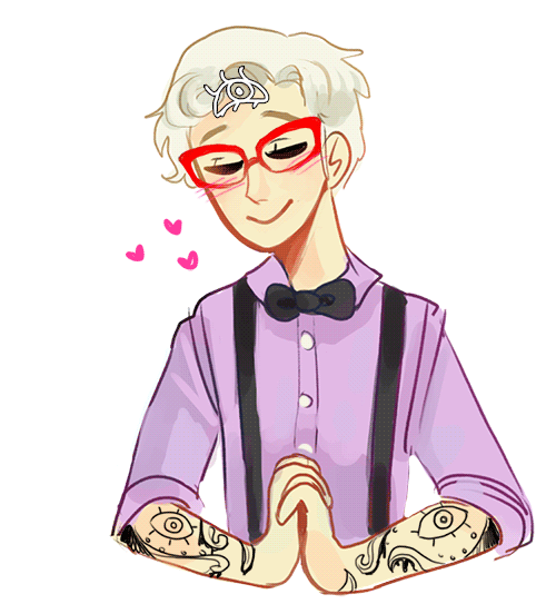 maidofspacey:  someone say cecil with moving tattoos  also transparent check that out 
