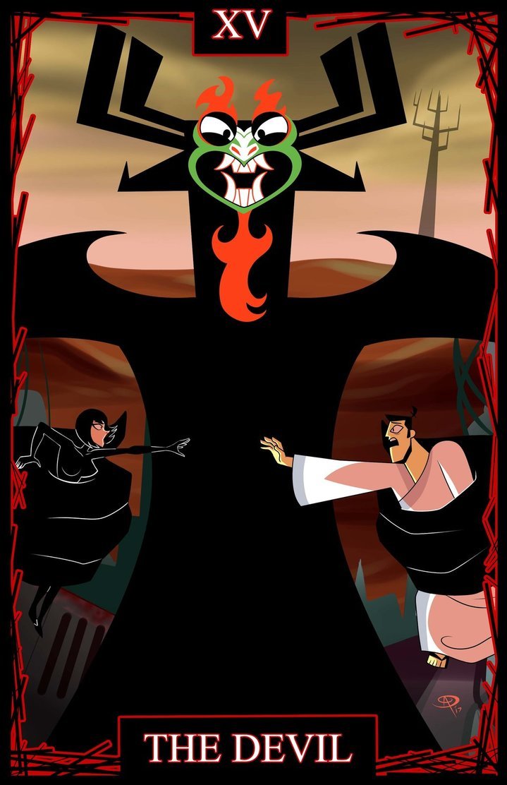 chillguydraws:   My newest illustration class project for redesigning a tarot card.