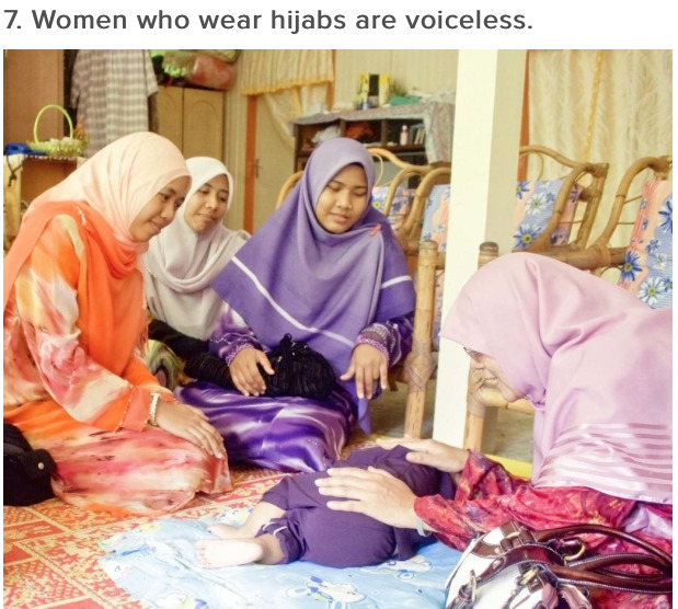 micdotcom:  7 dangerous myths about women who wear hijabs  The hijab is not the most