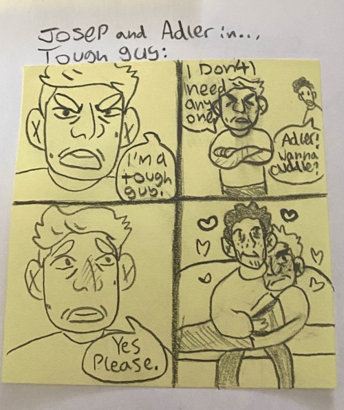 Just Some Small Comic Sketches Of The Misadventures Of Josep And Adler