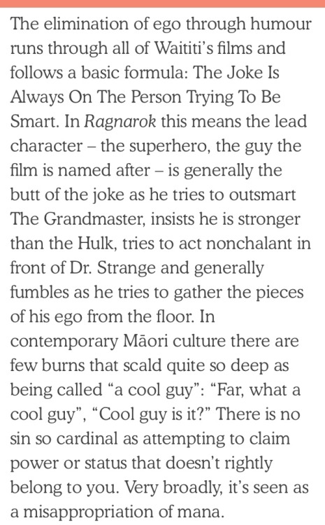 cogito-ergo-dumb:- Thor and his magic patu: notes on a very Māori Marvel movie