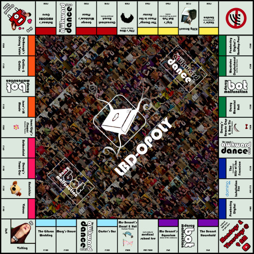 marykatewiles: theashleyclements: alsokatie: Lizzie Bennet Diaries Monopoly! Download here: (x) Vide