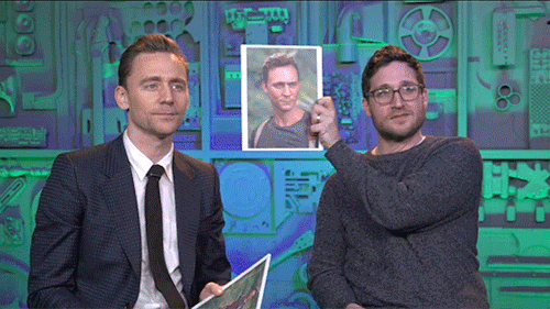 spindle-berry:It finally happened. Tom Hiddleston doing an impression of himself.