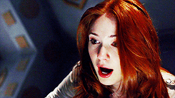 morganlindseys:  gif meme: amy pond + hair| asked by hookfire 