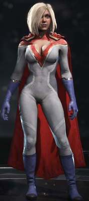 Power Girl Looks Better From The Front But There Is Space For Improvement.vixen Looks