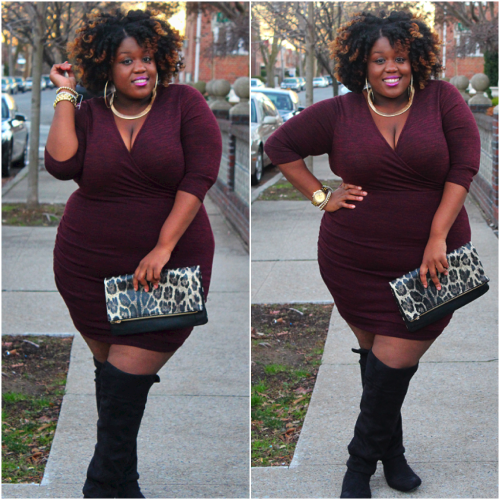 fashiontofigure:  Peggy from On The Q Train is adorable in FTF - Click to shop her look