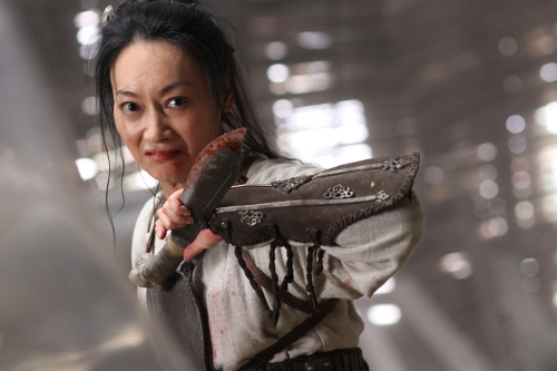 theblindninja:  Kara Hui as 13th Madam in Dragon aka Wu Xia (2011) https://www.youtube.com/watch?v=oU9nA3dHLZw  GRINDHOUSE
