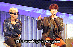 13elieve-in-15:  everyone wants to be with donghae 