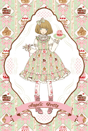 green-empire:  Angelic Pretty illustrations by Imai Kira part 3 Part 1 &amp;