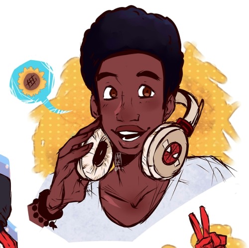 halumichan:MILES MORALES.This sunflower boy was just the best! I enjoyed him so much and I loved dra