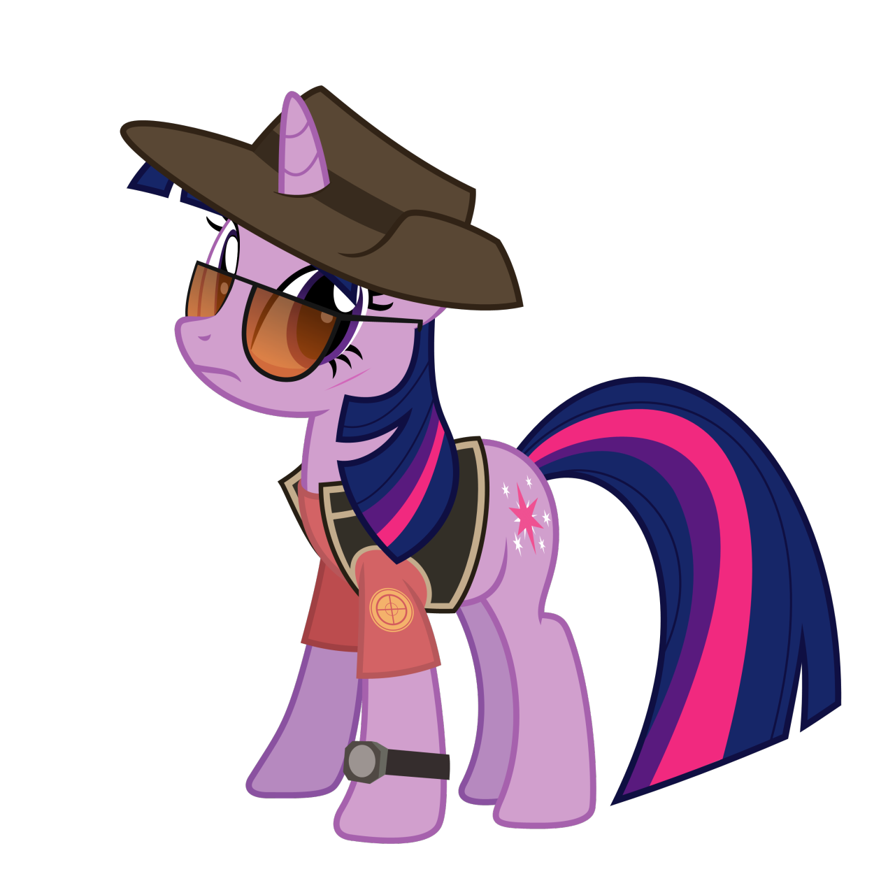 avastindy:  My collection of Twilight Sparkle as the Main Menu to Team Fortress 2