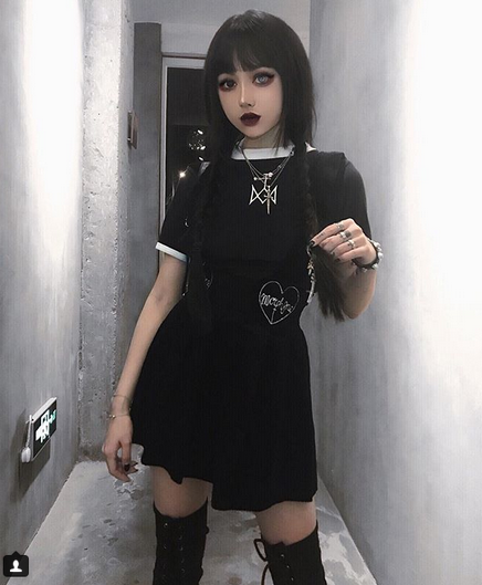 Asian Goth Girl