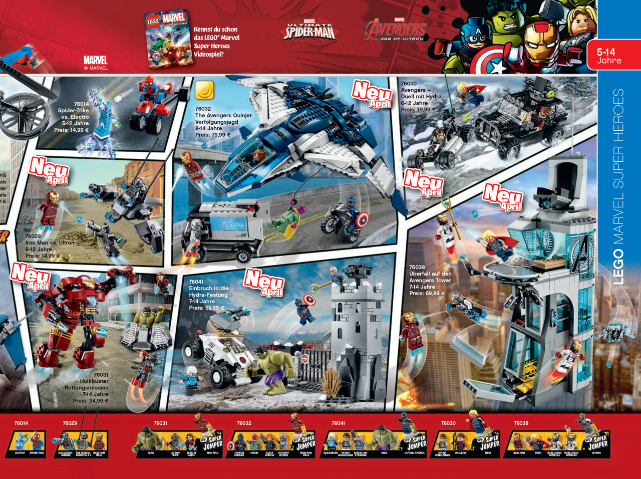 lego marvel sets 2015