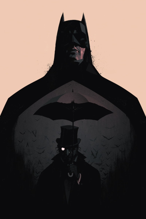 brianmichaelbendis:  Batman by Olly Moss 