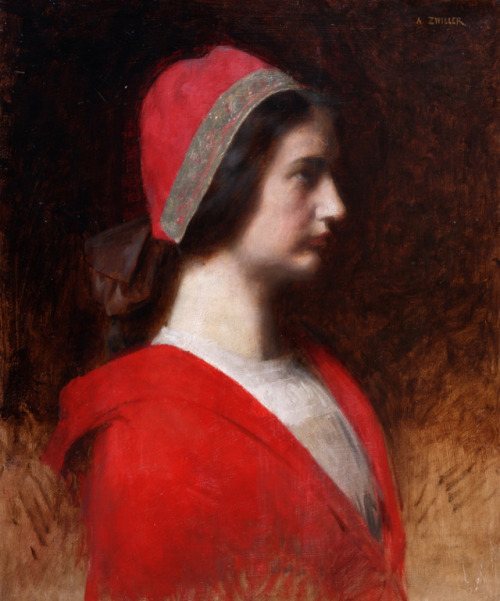 Marie Augustin Zwiller (1850–1939)Femme à la coiffe