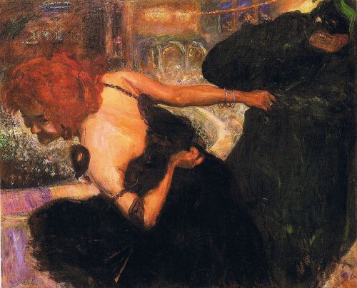 Death Dance   -   Max Slevogt , 1896German, 1868-1932Oil on canvas, × 123 cm (40.2 x 48.4 in)Museum 