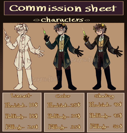 parrythefloof: ️✨COMMISSIONS ARE OPEN✨️ DM me (also if you have questions) !!!!Reminder my commissio